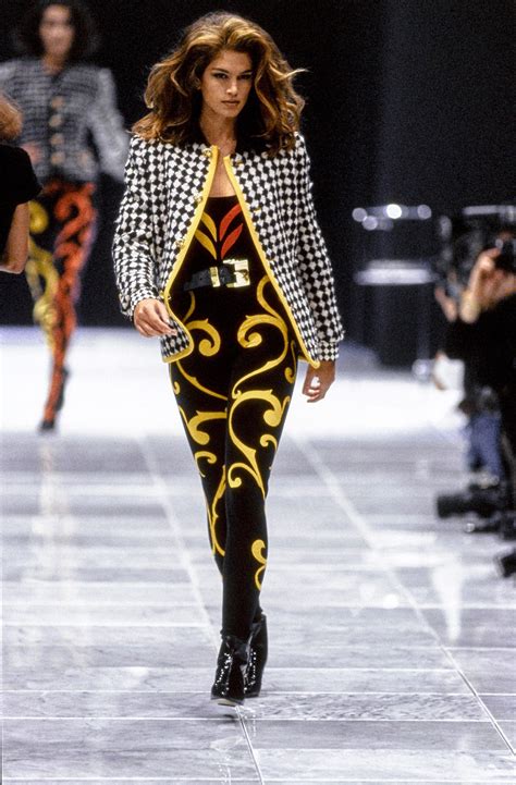 1991 versace show|gianni Versace fall collection.